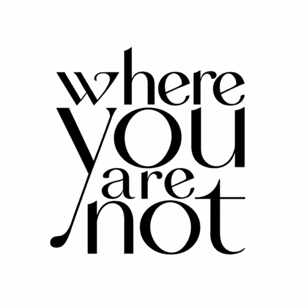 WHERE YOU ARE NOT key artwork