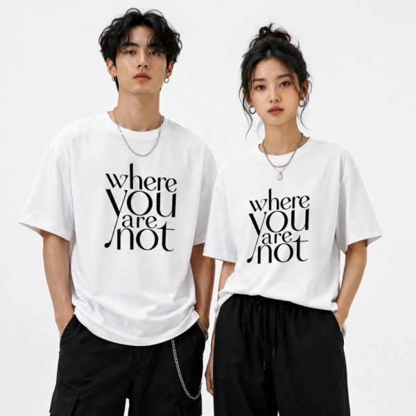 WHERE YOU ARE NOT artwork 3