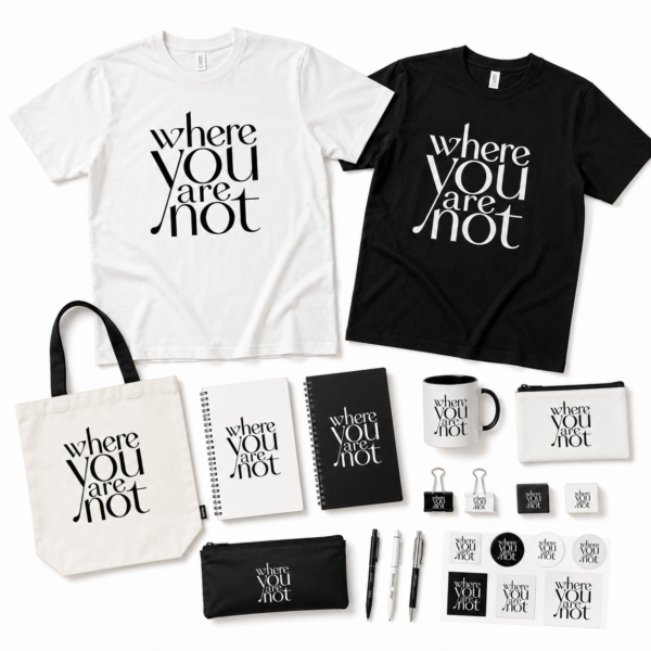 WHERE YOU ARE NOT artwork 4